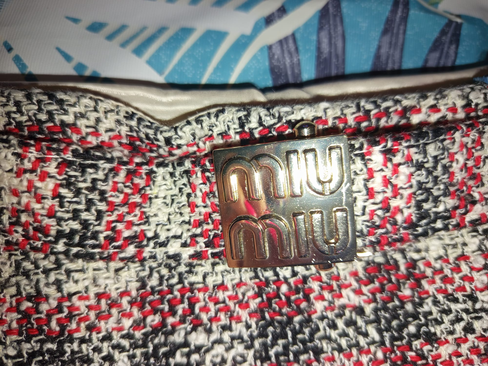 Gonna Tartan Miu Miu - immagine 4