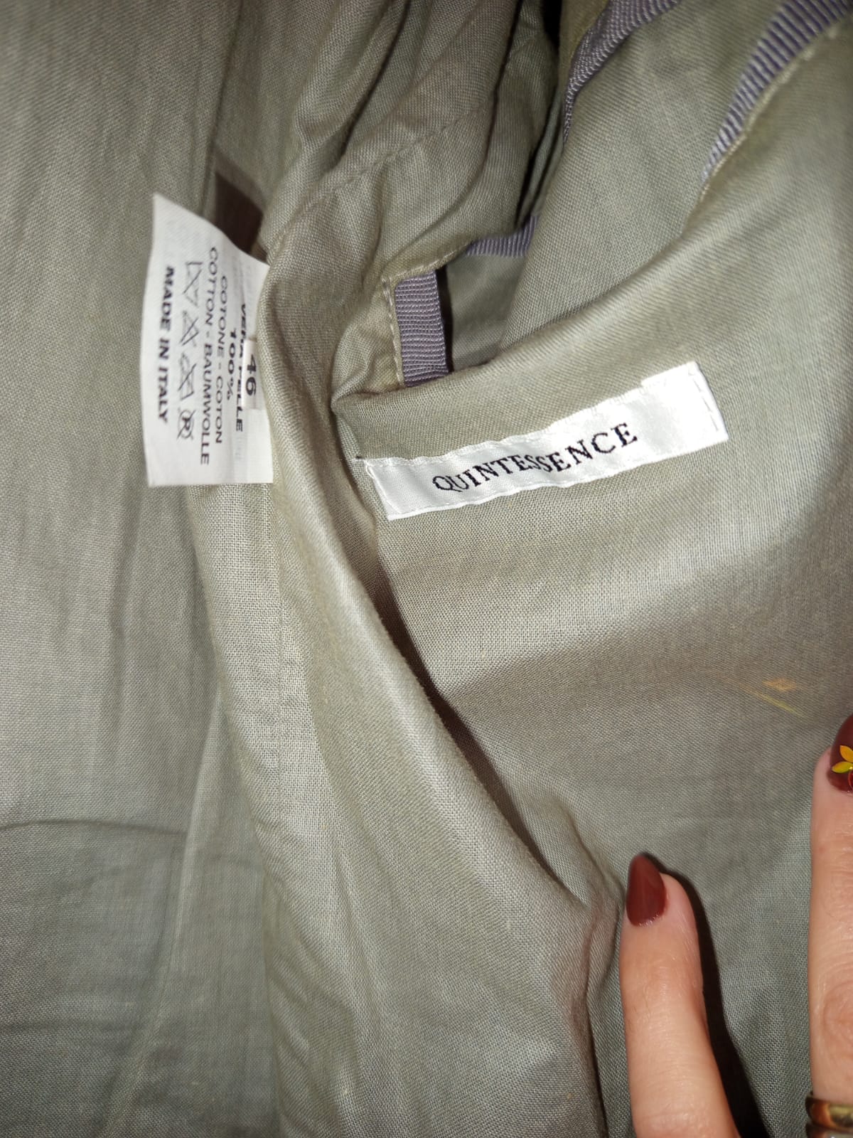 Giubbotto in pelle sfumato - immagine 4